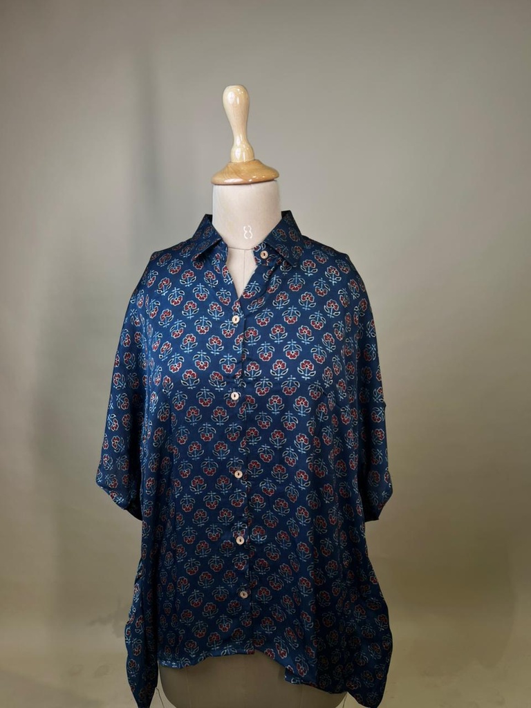 Ajrakh Modal Shirt Kaftans 5015