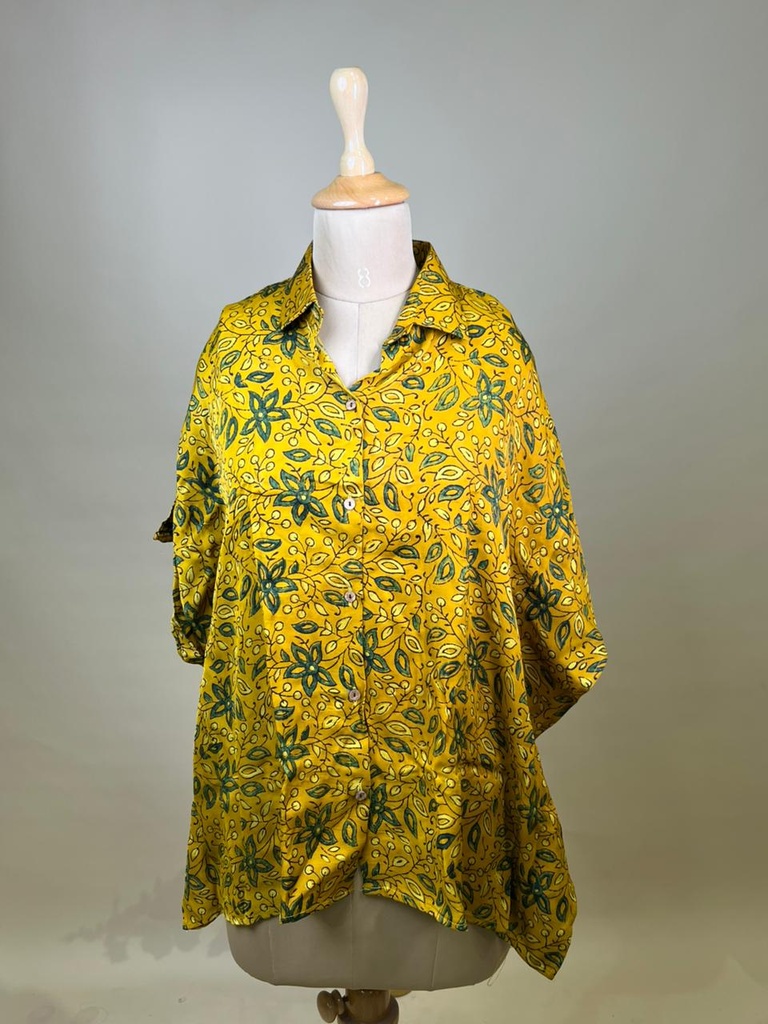 Ajrakh Modal Shirt Kaftans 5015