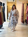 Linen Kurti Sets 5046