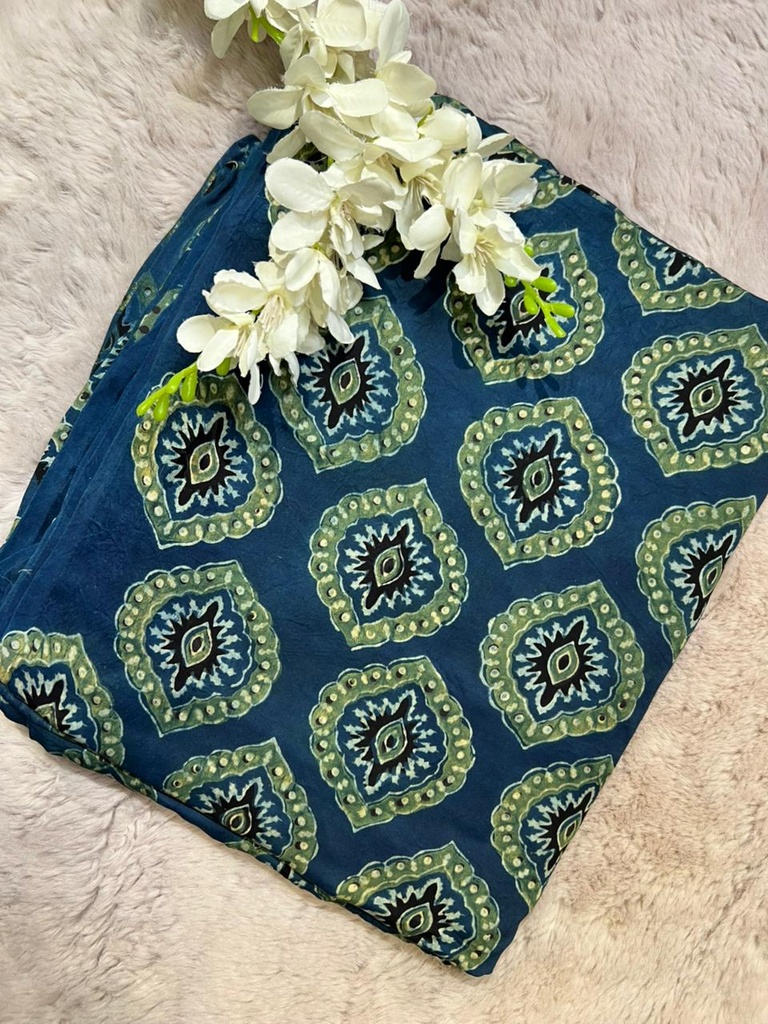 Ajrakh Modal Fabric 5013 