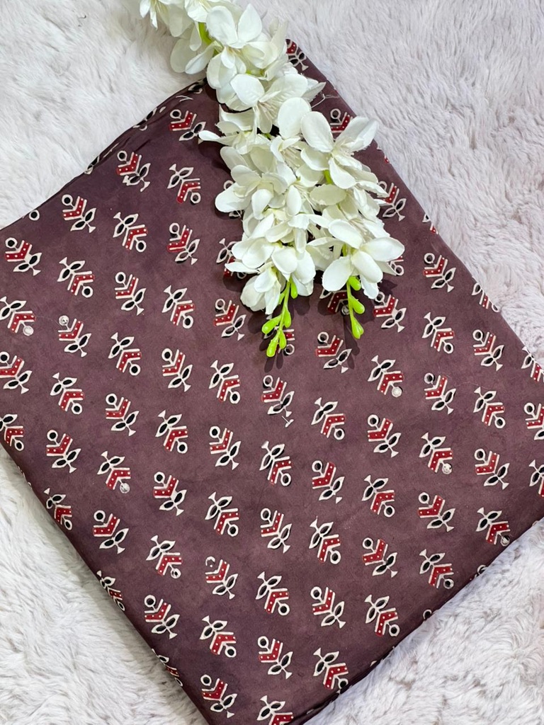 Ajrakh Modal Fabric 5013
