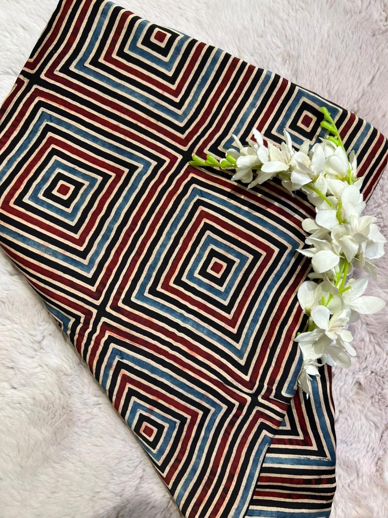 Ajrakh Modal Fabric 5013