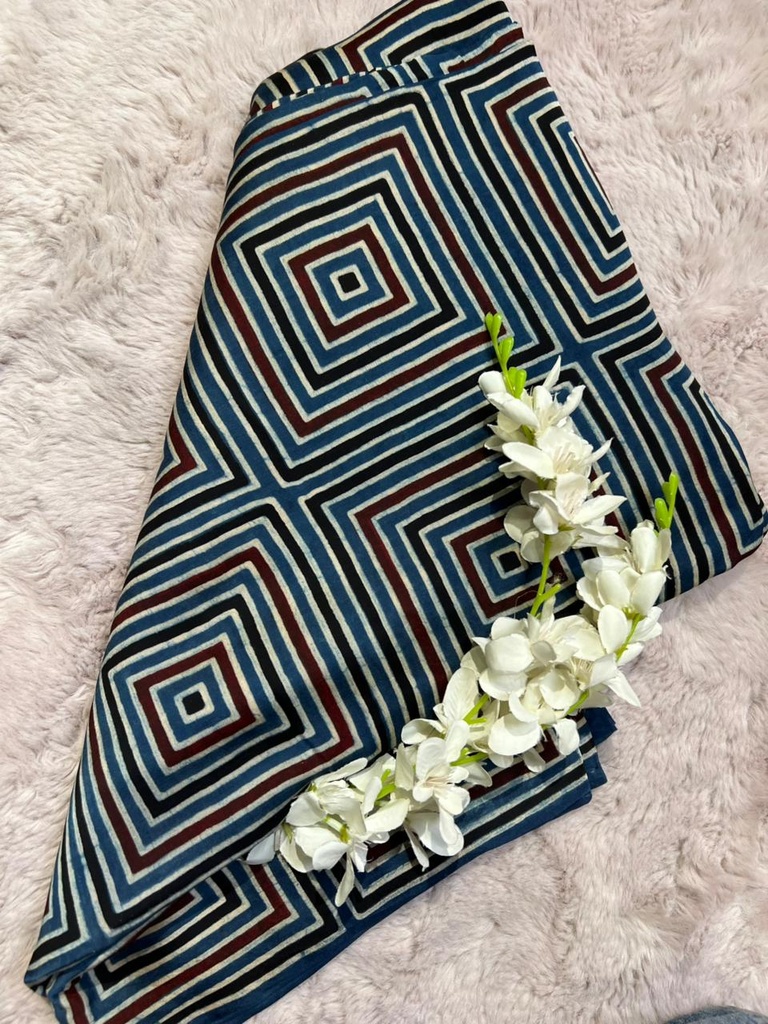 Ajrakh Modal Fabric 5013
