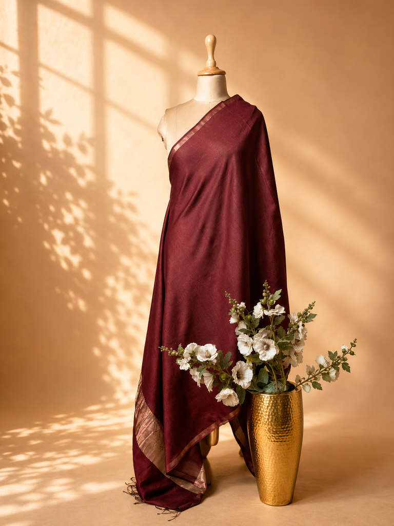 Tusser silk Dupatta 4781