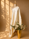 Tusser silk Dupatta 4781 Offwhite