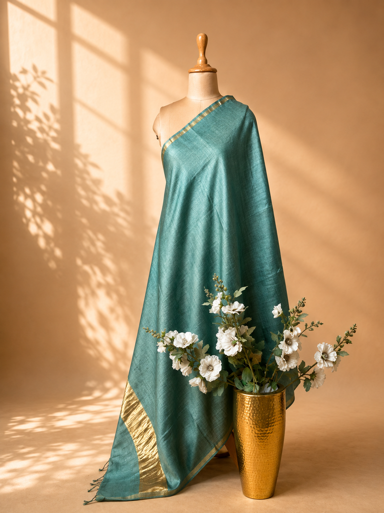 Tusser silk Dupatta 4781