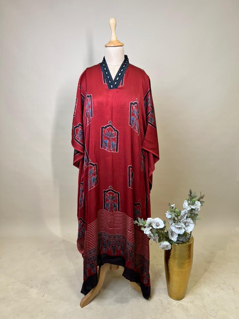 Ajrakh Modal Kaftans 4803