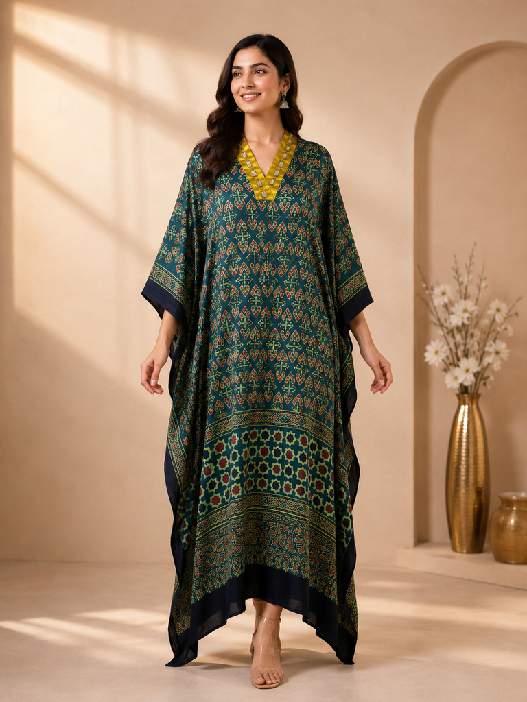 Ajrakh Modal Kaftans 4803