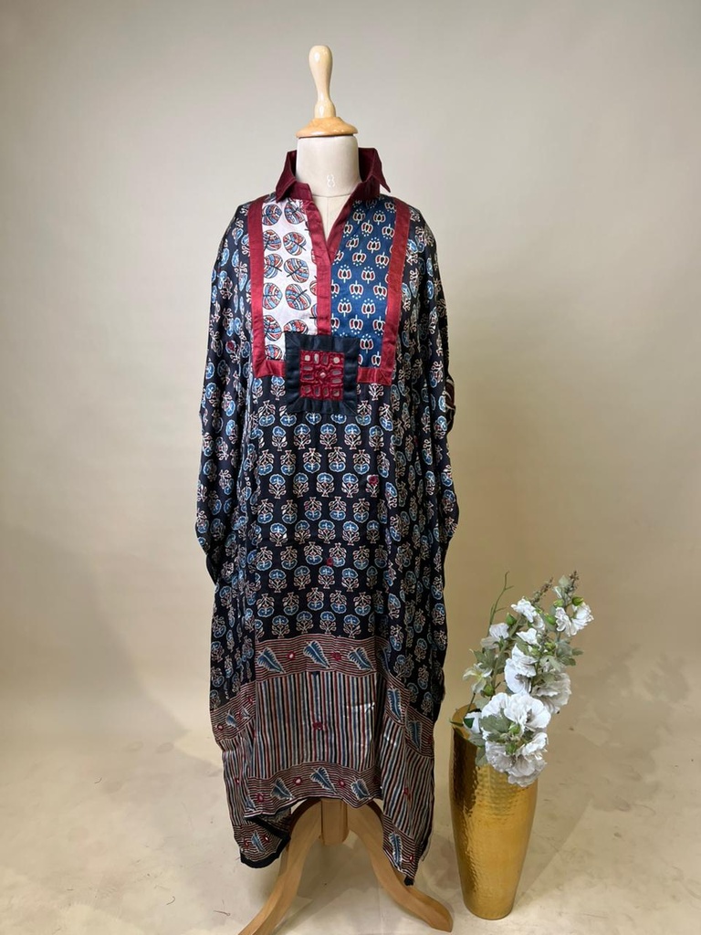 Ajrakh Modal Kaftans 4803 