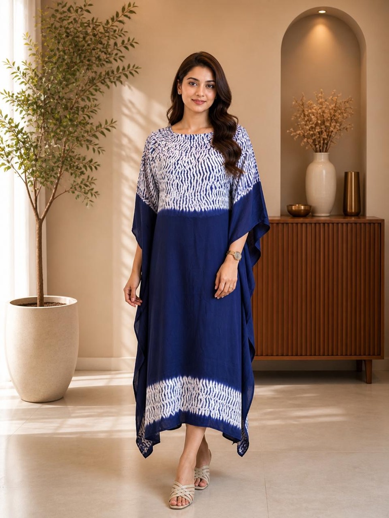 Shibori Modal Kaftans 4803