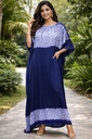 Shibori Modal Kaftans 4803