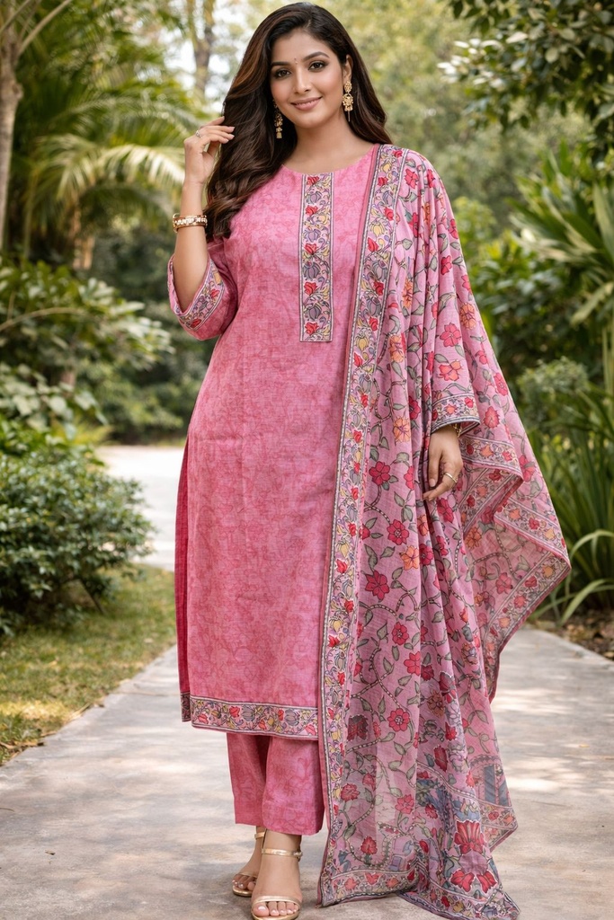 Kantha Cotton Kurti Sets 5046
