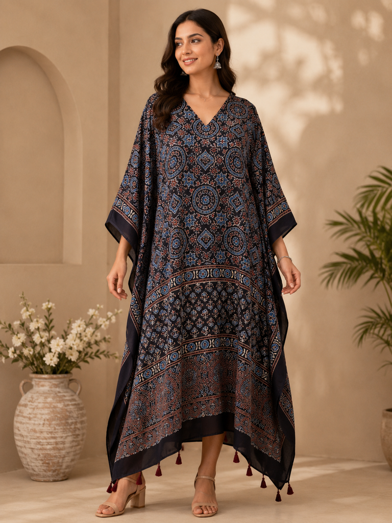 Ajrakh Modal Kaftans 4801