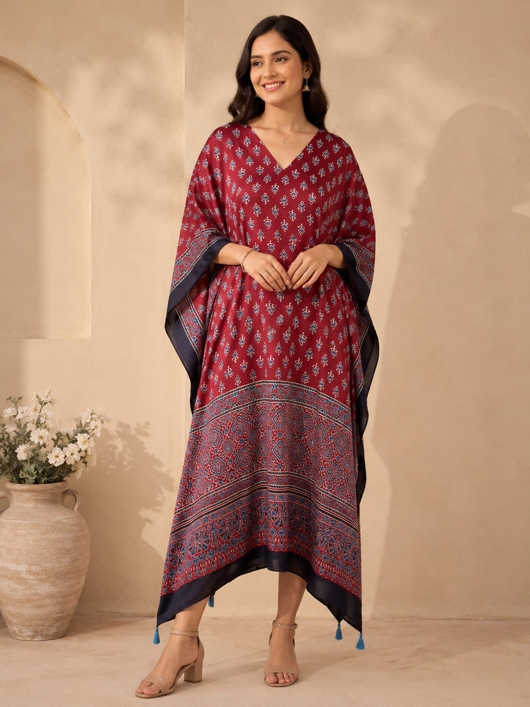 Ajrakh Modal Kaftans 4801