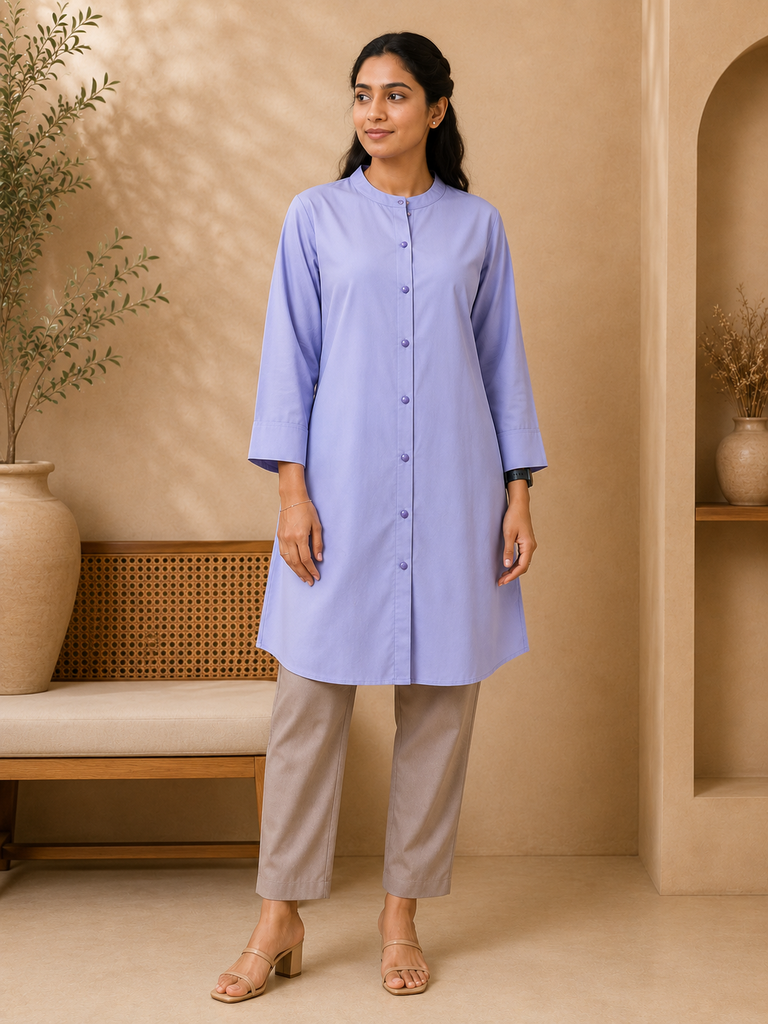  Premium Cotton Short Kurti 5058