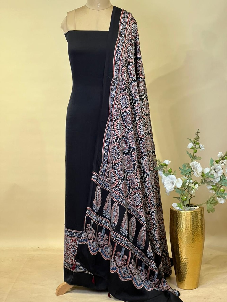 Ajrakh Modal Suit Sets 5012