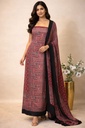 Ajrakh Modal Top Dupatta Sets 5012