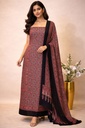 Ajrakh Modal Top Dupatta Sets 5012
