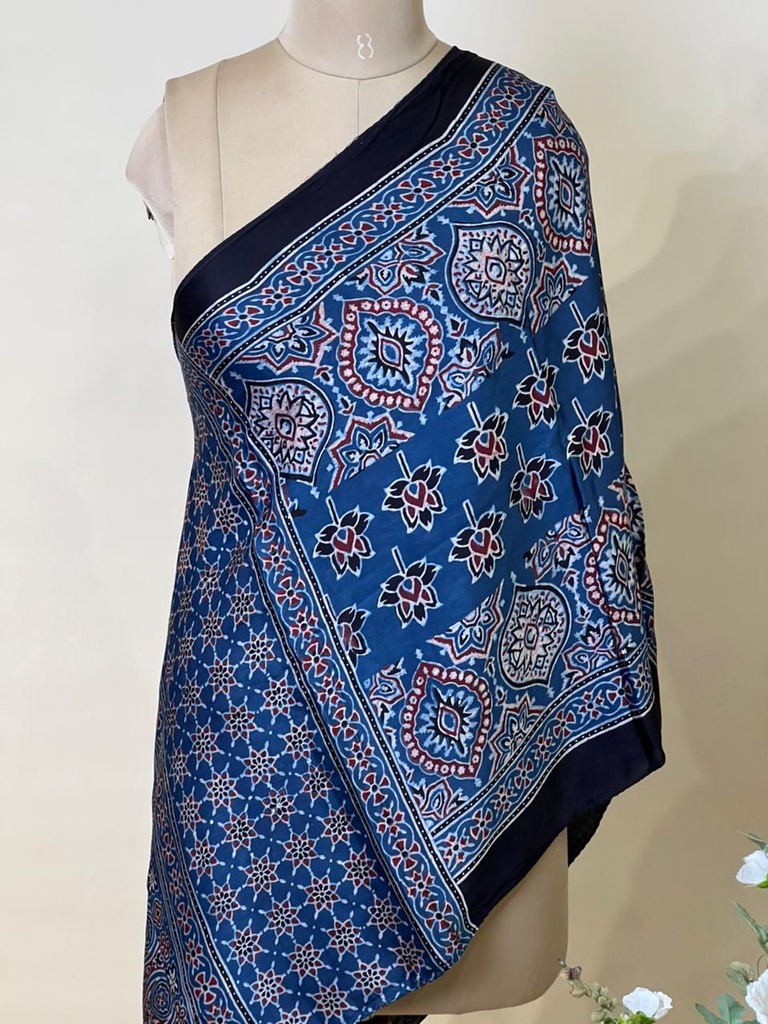 Ajrakh Modal Stoles 5071