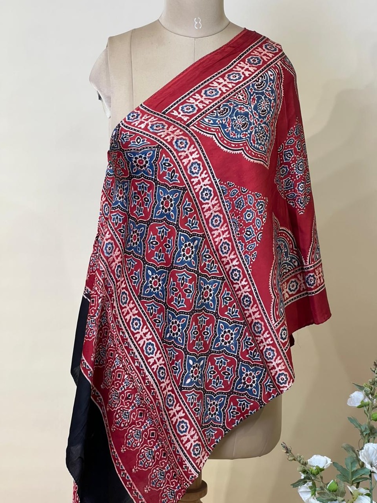 Ajrakh Modal Stoles 5071