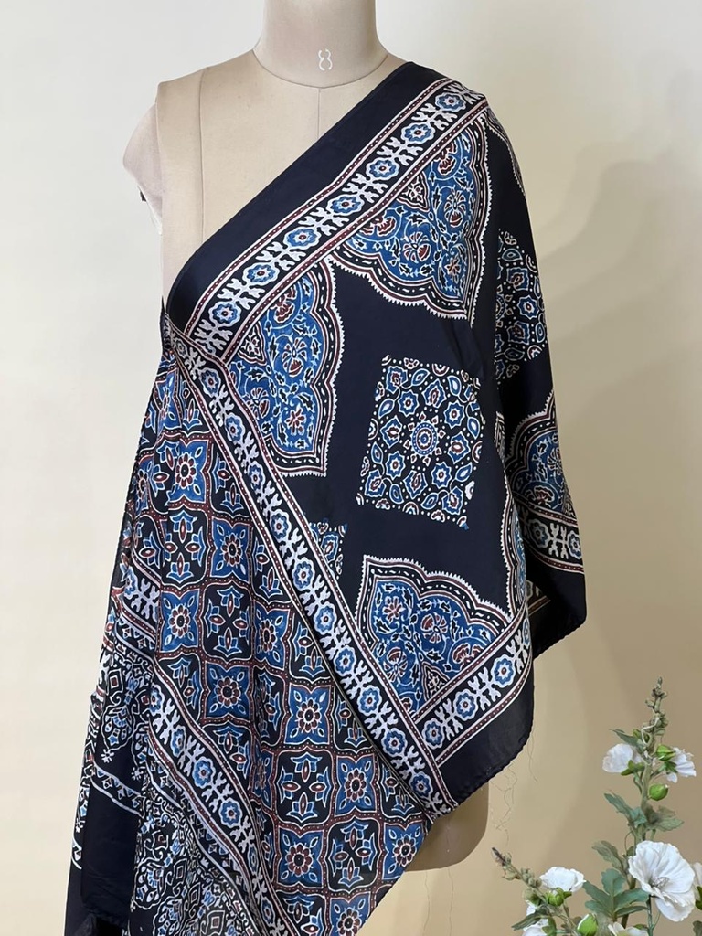 Ajrakh Modal Stoles 5071