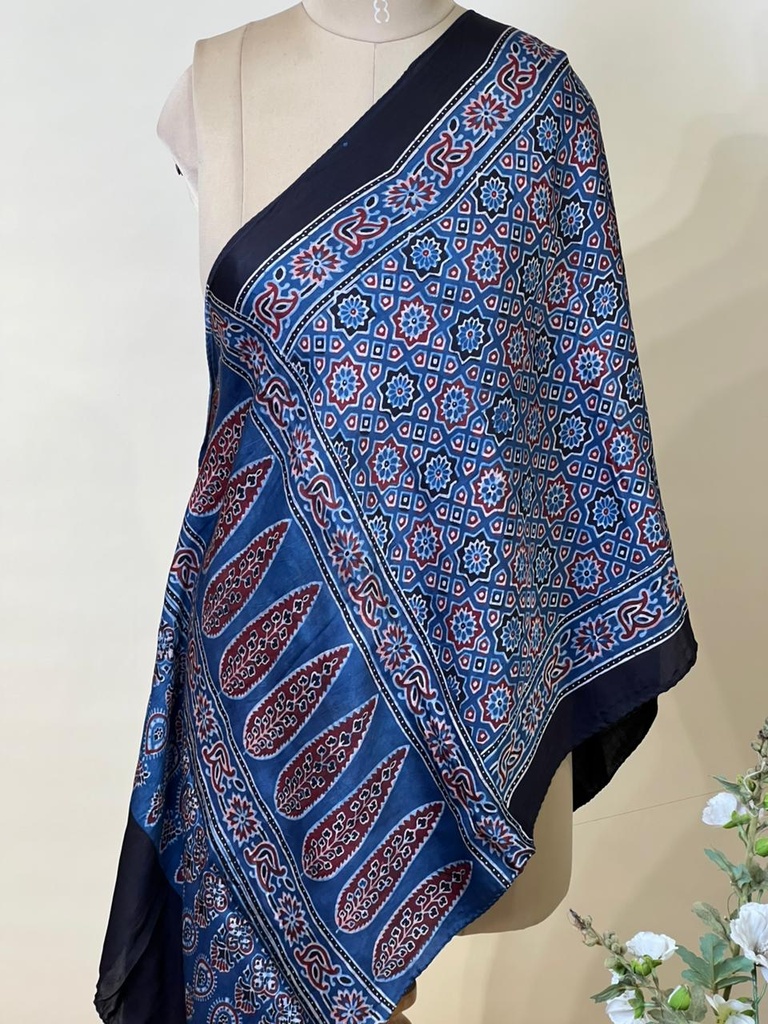 Ajrakh Modal Stoles 5071