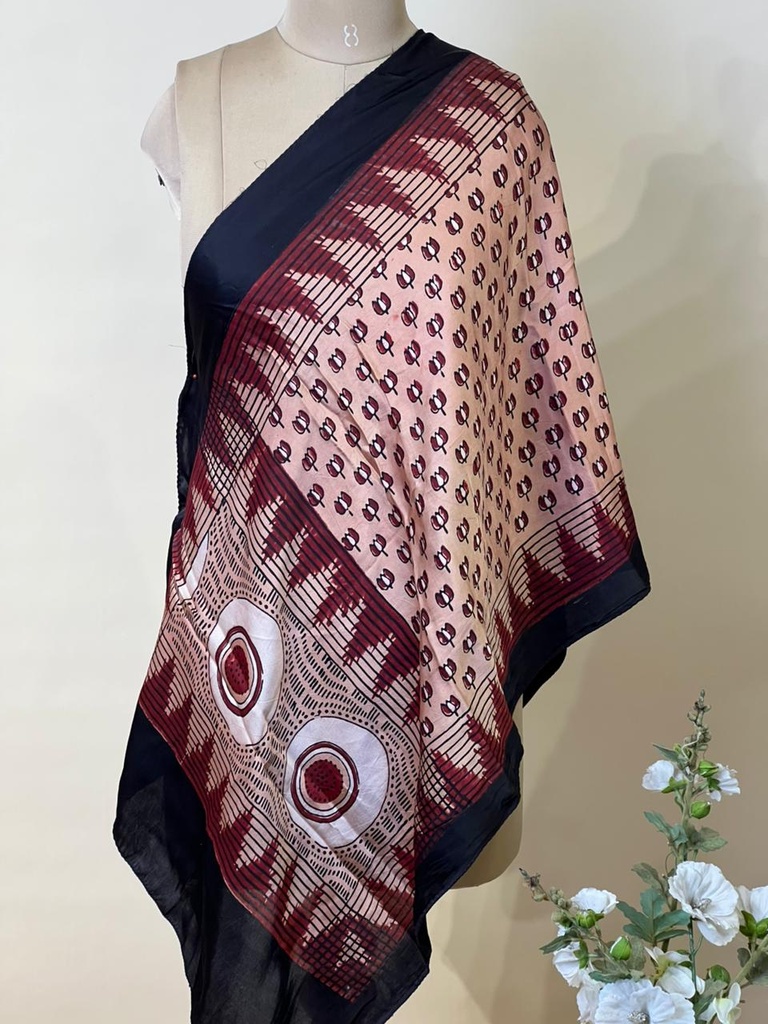 Ajrakh Modal Stoles 5071