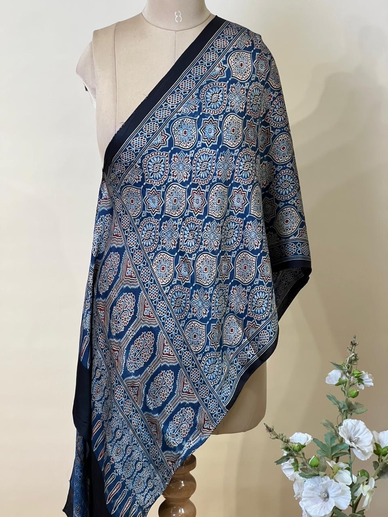 Ajrakh Modal Stoles 5071
