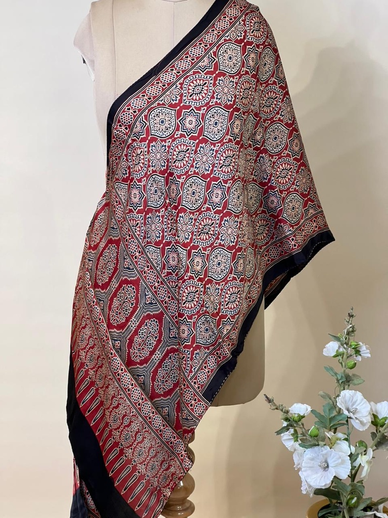 Ajrakh Modal Stoles 5071