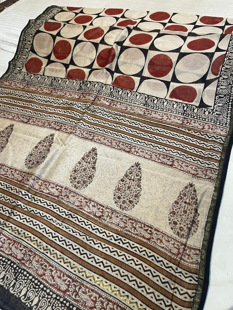 Chanderi Silk Saree 5018