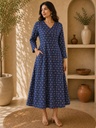 Ajrakh Aline Cotton Kurti 5028
