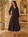 Ajrakh Aline Cotton Kurti 5028