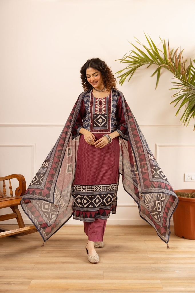 Cotton Kurti Sets 5043