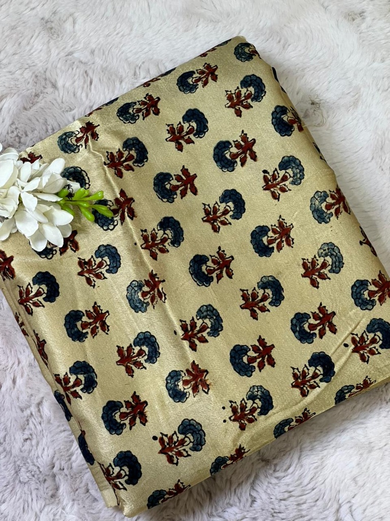 Ajrakh Mashru Fabric 4215