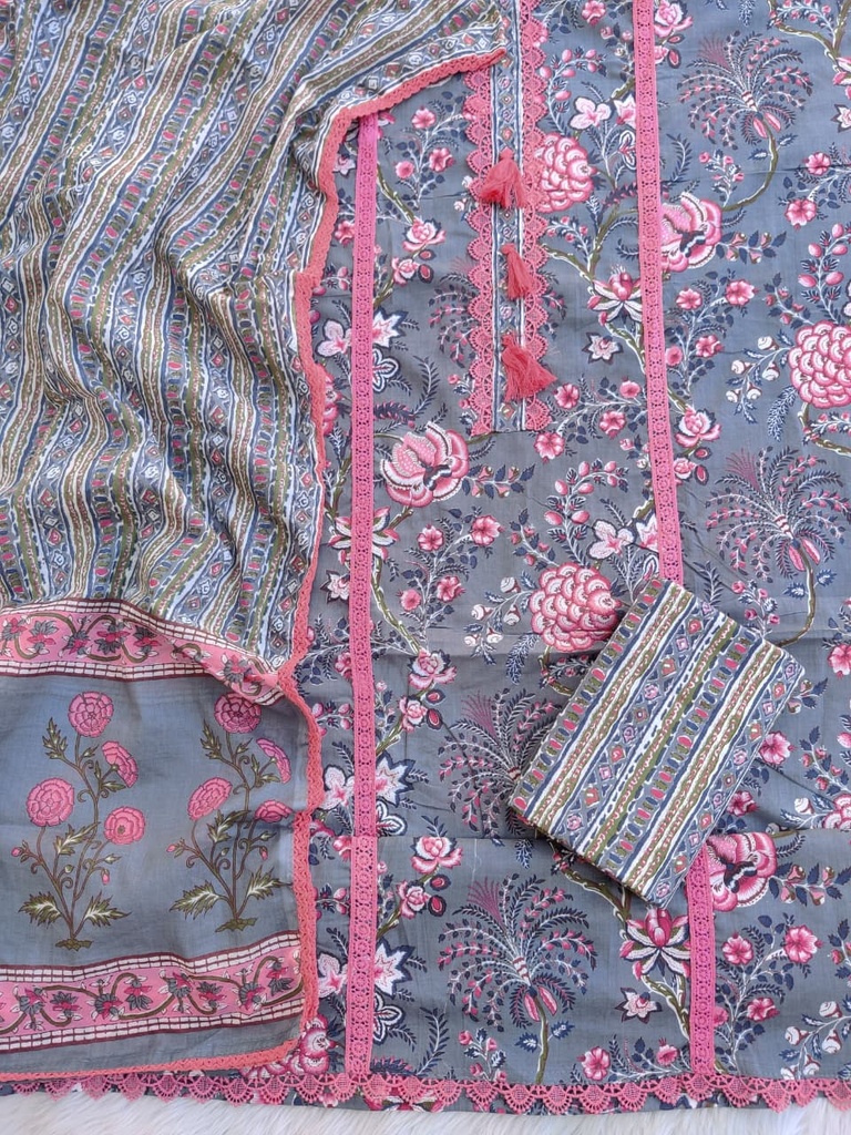 Crochet lace Cotton Suits 4562 