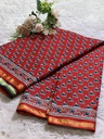 Zari border Cotton Sarees 5013