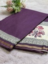 Zari border Cotton Sarees 5013