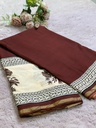 Zari border Cotton Sarees 5013