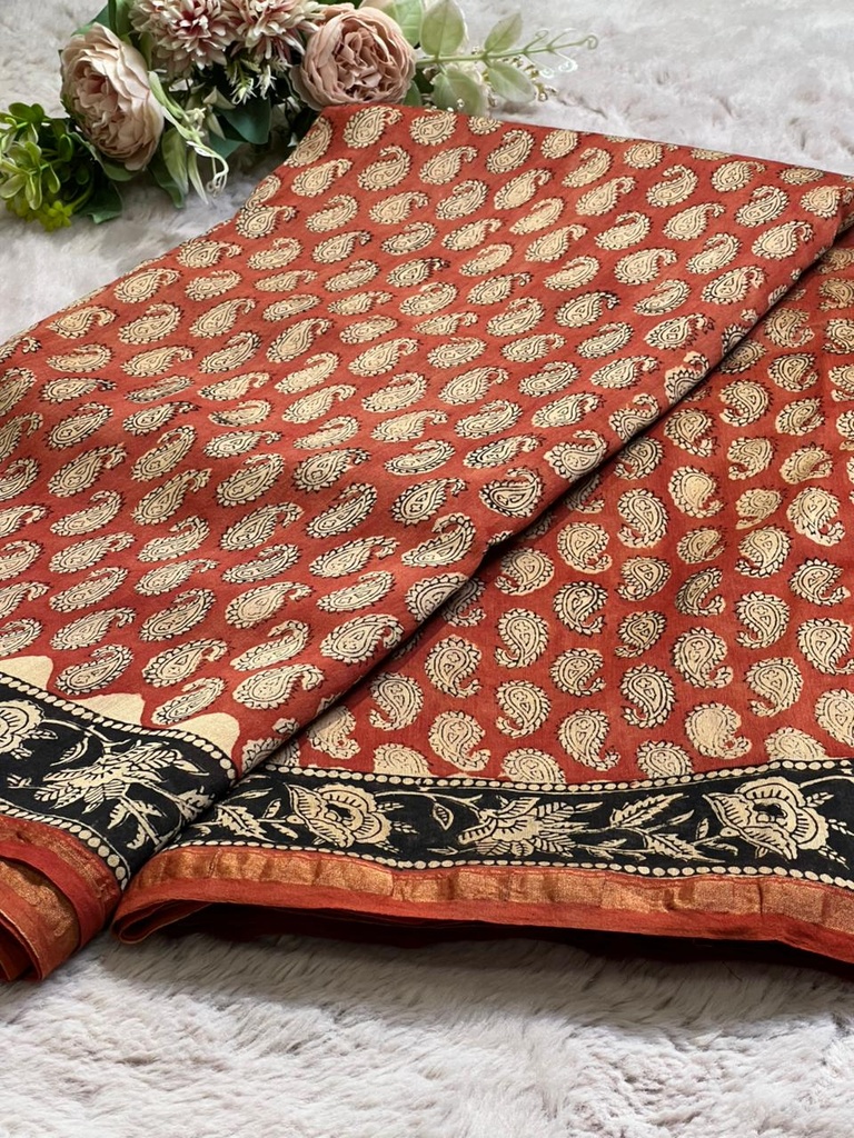 Chanderi Silk Cotton Sarees 5014