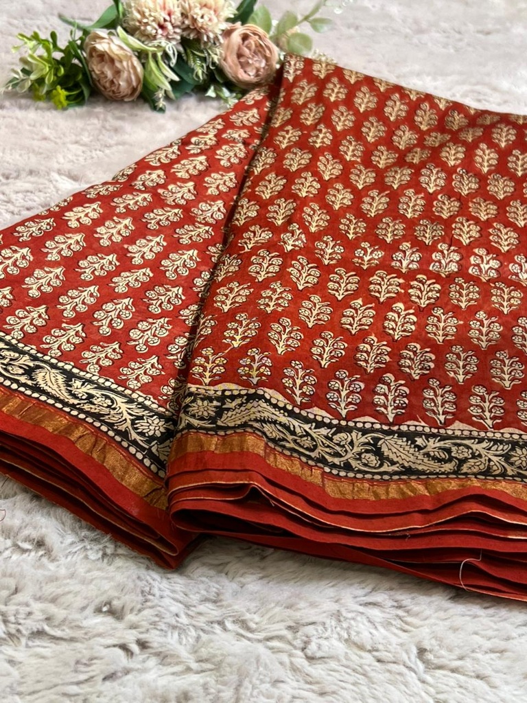 Chanderi Silk Cotton Sarees 5014
