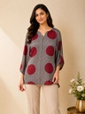 Ajrakh Modal Oversize Kurti 5015