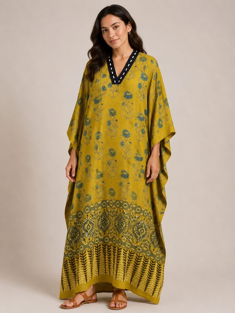 Ajrakh Cotton Kaftans 4802 