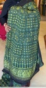 Ajrakh Silk Mirror Sarees 5036