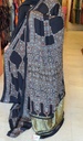 Ajrakh Silk Mirror Sarees 5036 