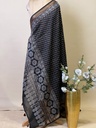 Ajrakh Chanderi Silk Dupatta 5017 