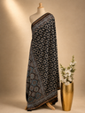 Ajrakh Chanderi Silk Dupatta 5017 