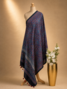 Ajrakh Chanderi Silk Dupatta 5017