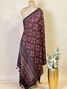 Ajrakh Chanderi Silk Dupatta 5017
