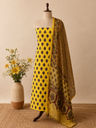 Kota Dupatta Ajrakh Suit 5025
