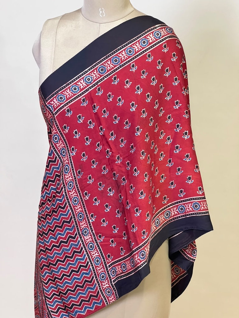 Ajrakh Modal Stoles 5071